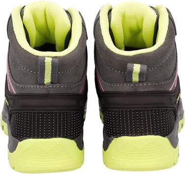 Дитячі трекінгові черевики CMP Rigel Mid Wp для хлопчиків та дівчаток, сірий та рожевий, 30 EU