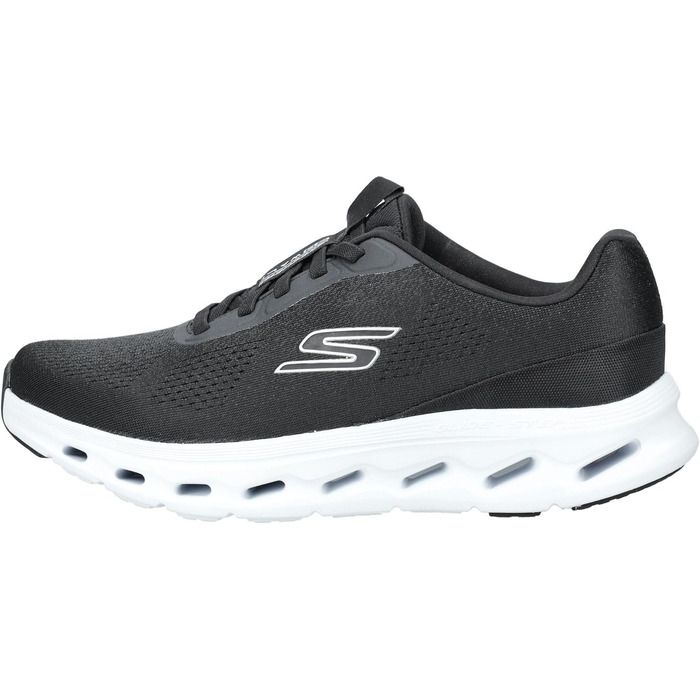 Чоловічі кросівки Skechers Go Walk Glide-Step 2.0 Vic - чорний текстиль з білим кантом (42 EU)