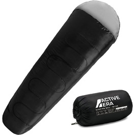 Сплячий мішок Active Era Mumienschlafsack для кемпінгу: зимовий, літній, водонепроникний, ультралегкий, -10°C до 10°C