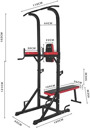 ISE Kraftturm Power Town - багатофункціональний турнік для дому SY-4006, до 120 кг