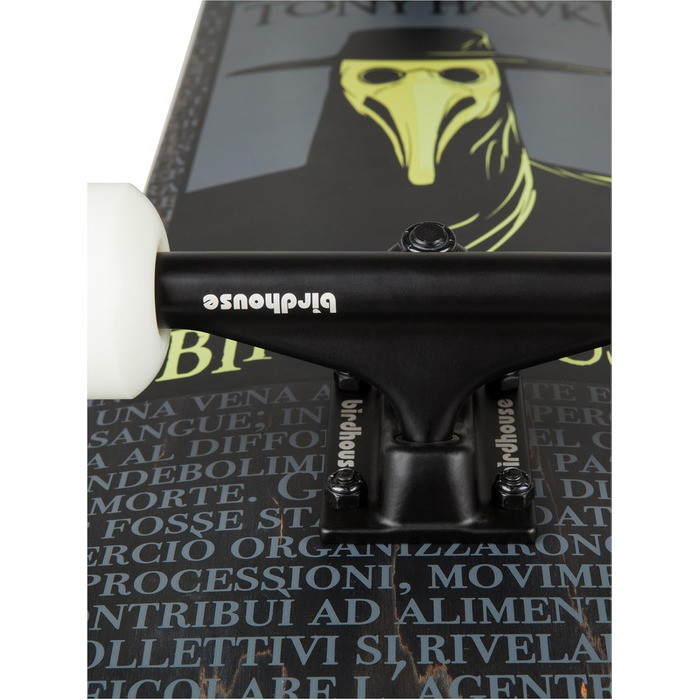Скейтборд Birdhouse Plague Doctor 8.0' Stage3, чорний, комплект
