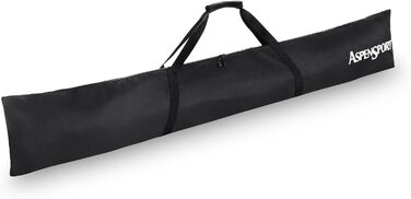 Рюкзак AspenSport для лиж, чорний, 43x27x5 см, 50 л