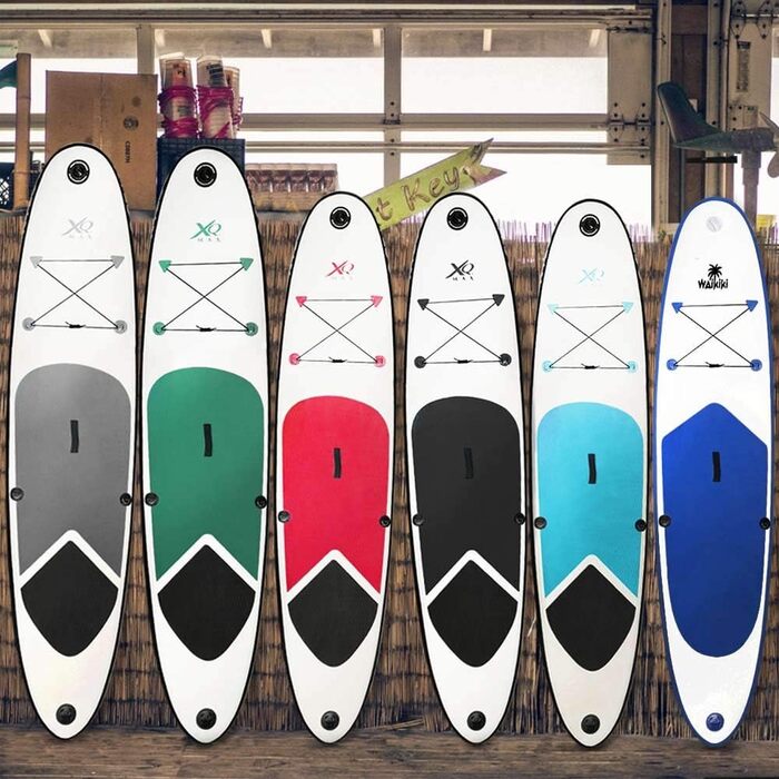Професійна SUP-дошка XQ Max 305 см – комплект з насосом, ремкомплектом, страховочним шнуром і регульованим веслом