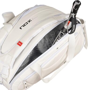 Сумка для падельної ракетки Nox Pro Series Weiss, біла