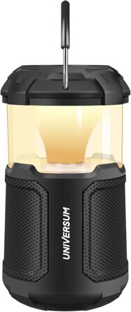 Портативна Bluetooth Колонка Universum BT 300 з LED-ліхтарем та Powerbank - 20W, SD-карта, AUX, 10000mAh, 2300 LUX, вологостійка