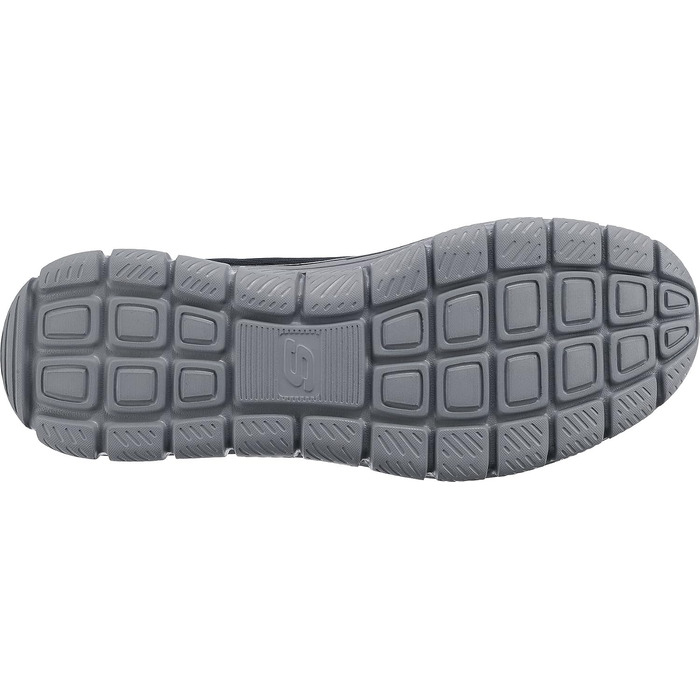 Чоловічі кросівки Skechers Track Ripknit — Спортивне взуття, чорні сітчасті, розмір 43 EU