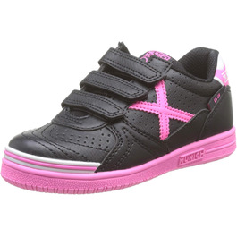 Дитячі фітнес-кеди Munich G-3 Kid VCO для хлопчиків та дівчаток (27 EU, чорний/рожевий)