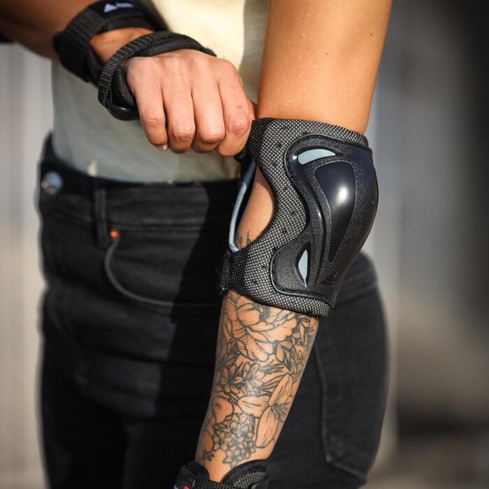Захисний комплект Rollerblade Skate Gear 3 для дорослих, унісекс, S, чорний