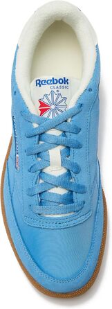 Чоловічі кросівки Reebok Club C 85 - білі, Casual, 44 EU, Essential Blue Chalk Gum