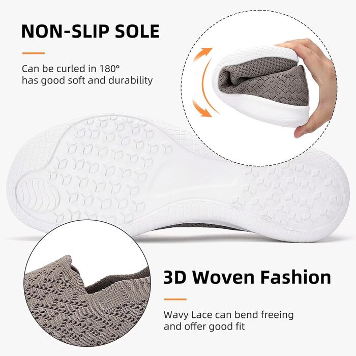 Жіночі трекінгові кросівки Puxowe: легкі, дихаючі, зручні, мінімалістичні, низькі (39 EU, темно-хакі)