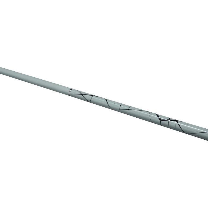 Кий для більярду/снукеру PowerGlide | Фіберглас, гладка поверхня, 2 частини, чорний/сірий, наконечник 10mm, повний розмір 57'', вага 18oz/19oz, Estrella