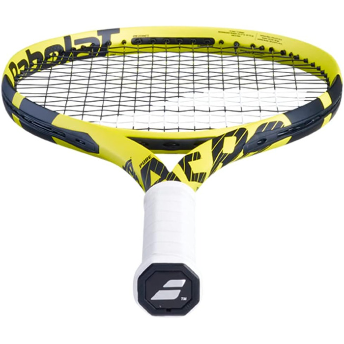 Тенісна ракетка Babolat Pure Aero Lite, унісекс, чорна, ручка 4_1/4