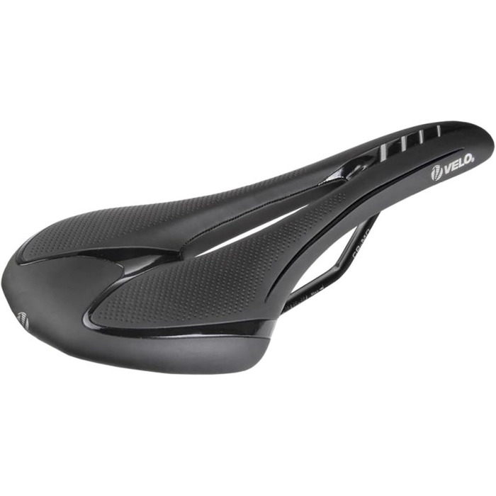Велосипедне сідло Velo Newport Gemini, чорне, ергономічне