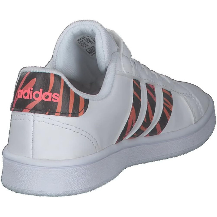 Кросівки Adidas Grand Court C для дітей (Unisex), 29 EU, білий/чорний/червоний
