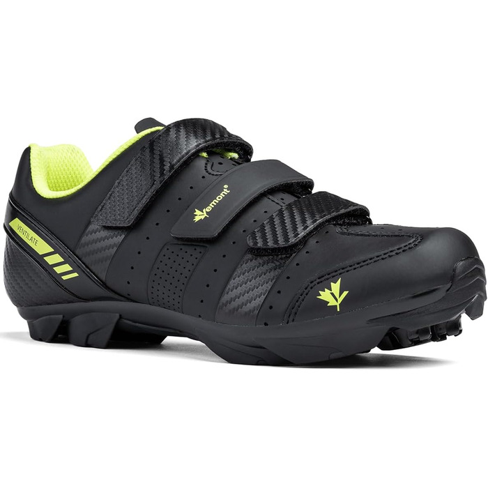 Велосипедні шкарпетки Vemont | для їзди на велосипеді | гірські | зручні | для вулиці | Clip-In-SPD | MTB (41 EU, Чорний)