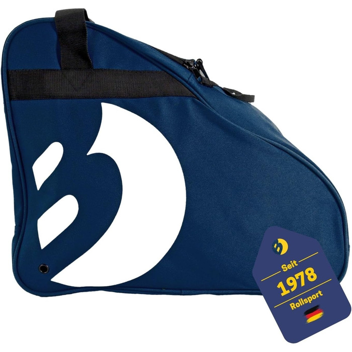 Сумка для роликових ковзанів та ковзанів BEST SPORTING: велика, з регульованим ремінцем, Marine