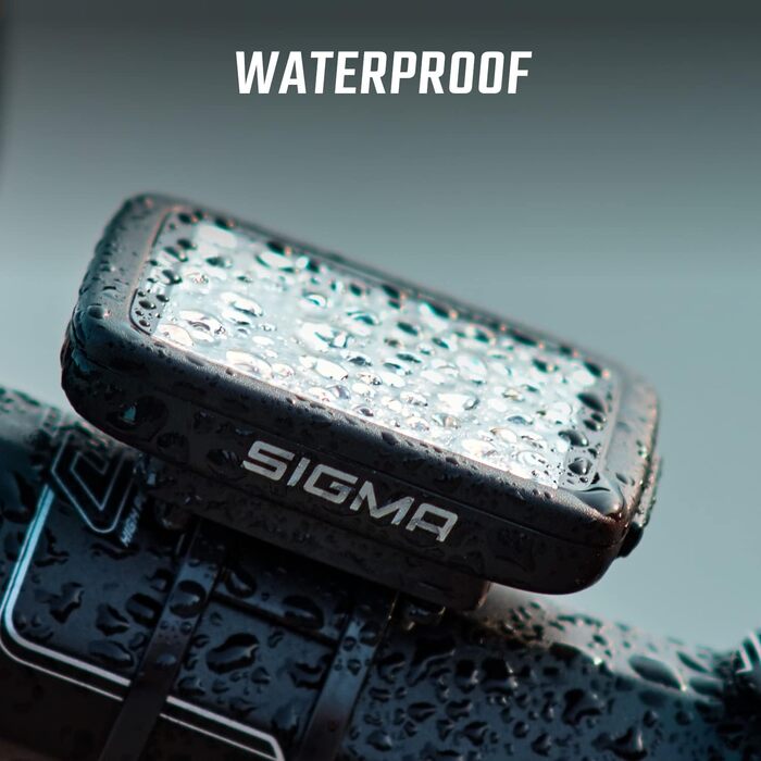 Велокомп'ютер SIGMA BC 8.0 WL бездротовий: швидкість, відстань, 8 функцій, водонепроникний