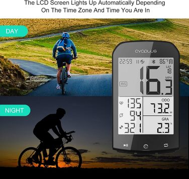 Велокомп'ютер GPS CYCPLUS, бездротовий, водонепроникний, велотахометр з Bluetooth і ANT+, 2,9