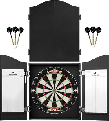 Дартс-набір Mission Darts Home Center з мішенню та 2 комплектами дротиків