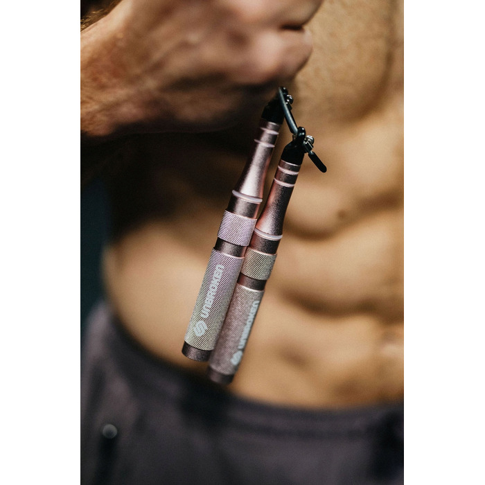 Професійна тренувальна скакалка Unbroken Speed Rope SR-PRO, Рожева, 3.2м