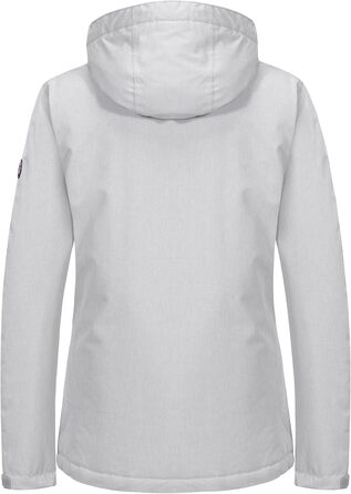 Водонепроникна куртка Little Donkey Andy для жінок, легка та дихаюча, для активного відпочинку та походів, Upgrade/Türki meliert (XXL, Upgrade/Hellgrau meliert)