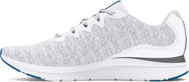 Чоловічі кросівки для бігу Under Armour Charged Impulse 3 Tech F001 (43 EU, білий/білий/фотонічний синій)