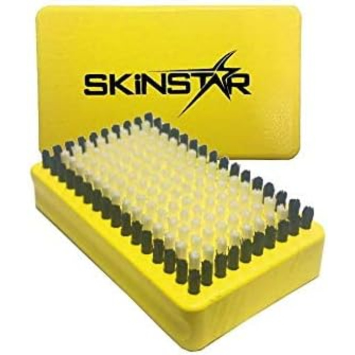 Набір для нанесення гірськолижного воску SkinStar, 8 предметів: праска, щітка, гідрокарбоновий віск