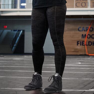 Чоловічі боксерські/боротьняні кросівки ZVC для боротьби, пауерліфтингу та бодібілдингу, 45 EU, чорний колір