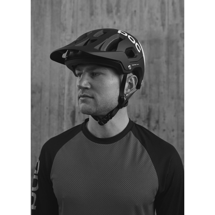 Велосипедний шолом POC Tectal Race MIPS з аромідним захистом, для трейлу, ендуро та all-mountain, легка регулювання розміру, система захисту MIPS