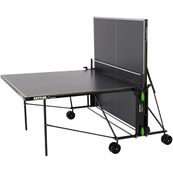 Стол для настільного тенісу Kettler K1 Outdoor Turnierformat - Міцний, з водостійкою поверхнею, Made in Germany