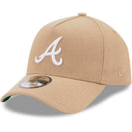Кепка New Era 9Forty A-Frame Snapback з логотипом Atlanta Braves, універсальний розмір