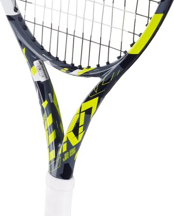 Дитяча тенісна ракетка Babolat Pure Aero Junior 25 S CV 370, сіро-жовта, розмір 0