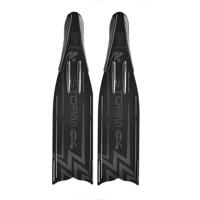 Ласти C4 STORM Flosse Soft з технополімеру для апное і підводного полювання