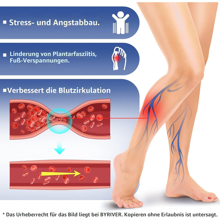 Тапочки-масажер для ніг BYRIVER, для лікування п'яткової шпори та плоскостопості, чорний, 40/42 EU
