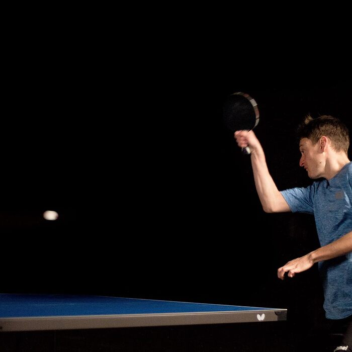 Настільний тенісний ракетка Butterfly Timo Boll Gold 85020 з ITTF сертифікатом, для тренувань і хобі, панель Pan Asia, вигнута ручка, комплект з CC1