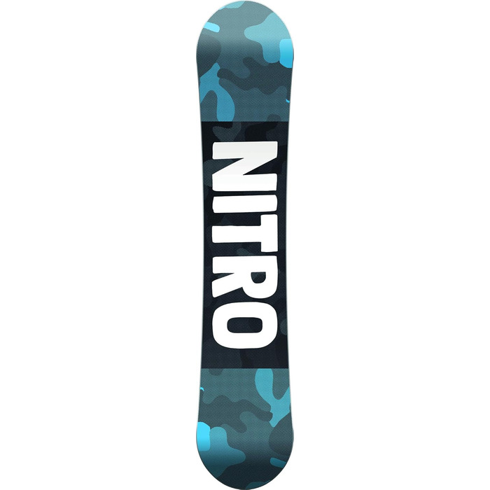 Сноуборд Nitro Ripper 146 см для дітей та підлітків, універсальний, Twin Tip, багатокольоровий, для фрістайлу та катання по всьому схилу