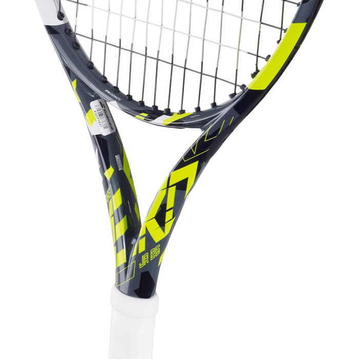 Дитяча тенісна ракетка Babolat Pure Aero Junior 25 S CV 370, сіро-жовта, розмір 0