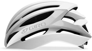 Велосипедний шолом Giro Syntax для дорослих, унісекс, розмір S (51-55 см), матово-білий/сріблястий, для шосе