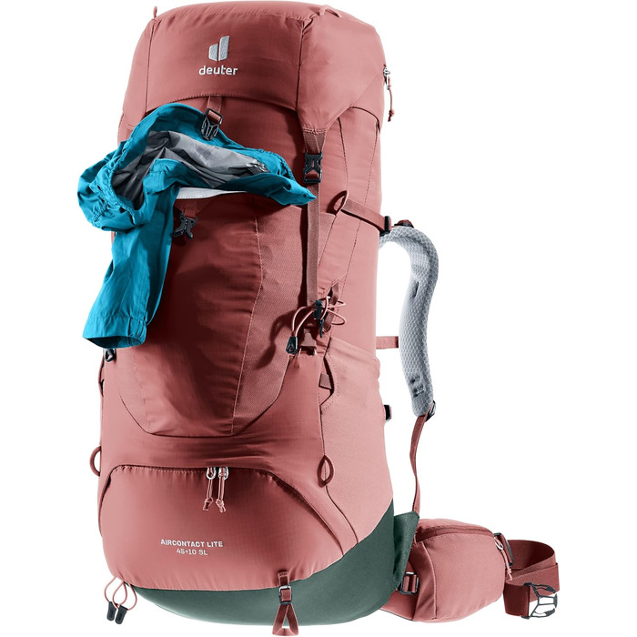 Рюкзак для трекінгу Deuter Aircontact Lite 45+10 SL жіночий, легкий