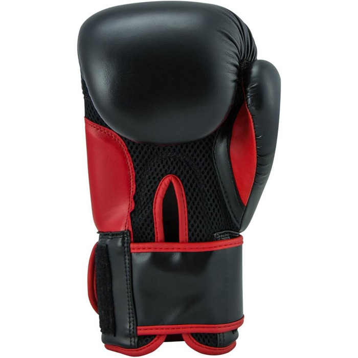 Боксерські рукавички LNX Pro Fight Evo 10 oz, чорні/червоні, для боксу та кікбоксингу