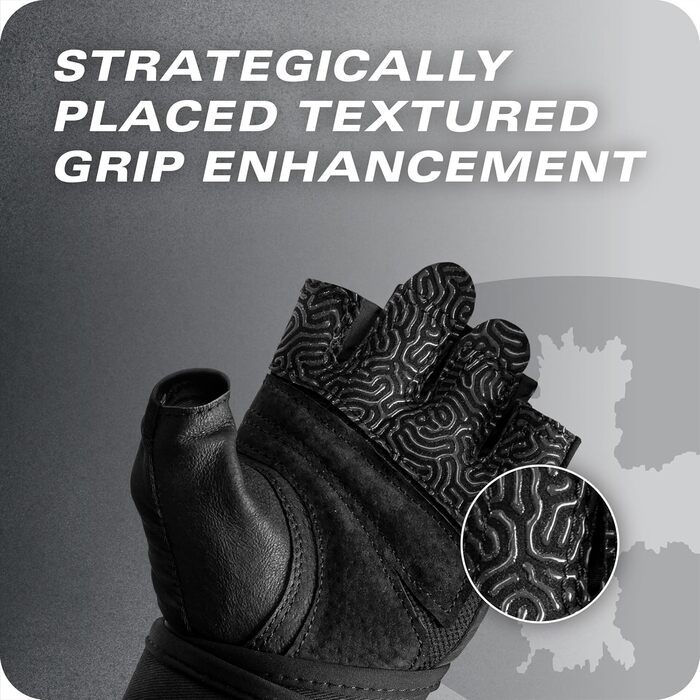 Harbinger Pro Wristwrap Gloves 3.0 - вантажні рукавички для чоловіків, чорного кольору