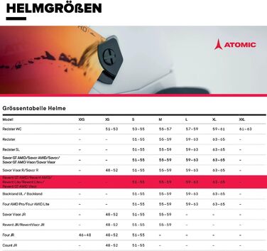 Шолом Atomic Revent Lite для гірськолижного спорту та сноубордингу, чорний, 59-63