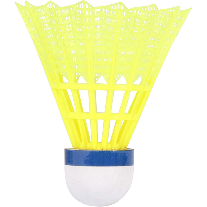 Набір шатлів для бадмінтона VICTOR Nylon Federball 2000 (6 шт., синій/жовтий, середній)