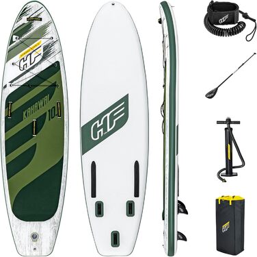 Надувна SUP-дошка Hydro-Force Kahawai 2021, комплект, кілька стилів і розмірів (2,4 м, 3,4 м, 3,8 м)