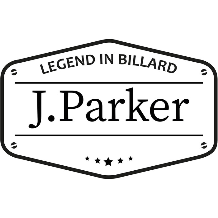 Чохол для більярдної cue J. Parker Billardköcher: для 2-х cue, чорний, 85 см, з аксесуарами та ремінком