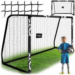 Переносні сталеві футбольні ворота Neo-sport 300 x 200 x 120 см