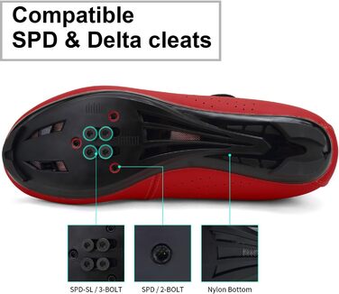 Велотуфлі чоловічі MTB, шосейні, для маунтбайку та шосе, дихаючі, SPD/SPD-SL, 43 EU, зелені