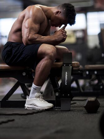 Fitgriff® ізолятор для біцепса, арм бластер для бодібілдингу, силових тренувань і важкої атлетики, тренажер для біцепса, чорний