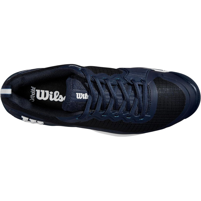 Тенісне взуття Wilson Rush Pro 4.5 Clay для ґрунту, розмір 40 2/3 EU, Navy Blazer/Navy Blazer/White