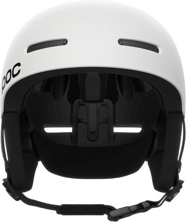 Сноубордичний та лижний шолом POC Auric Cut Matt White XL-XXL (59-62 см), добре вентильований, регульований, універсальний захист для катання на трасі та поза нею